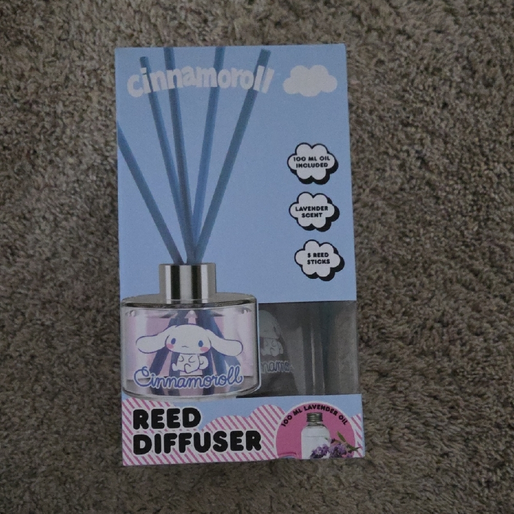 NEW Sanrio Cinnamoroll Reed Diffuser